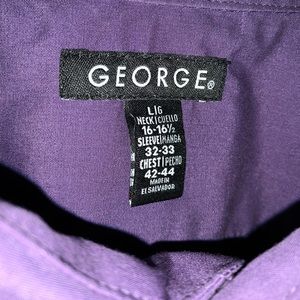 Large Purple Dress Shirt